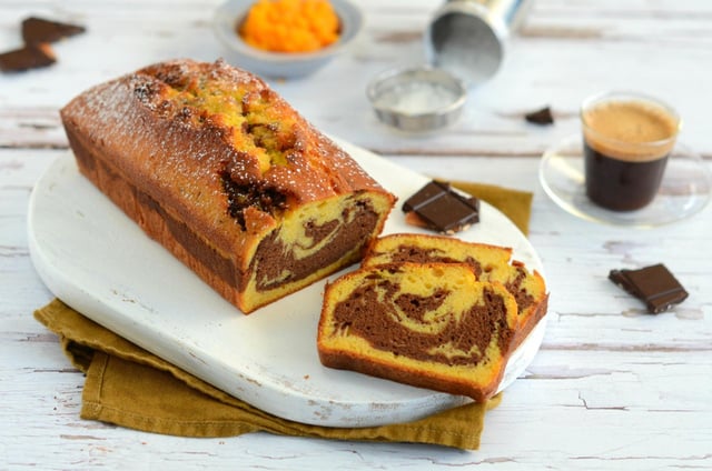 Cake marbré chocolat-potimarron : la recette d’automne parfaite pour le goûter