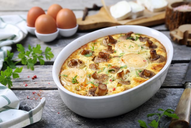 "Elle est parfaite pour un dîner léger": une diététicienne partage sa recette de quiche sans pâte aux champignons !