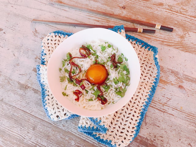 La recette la plus simple du monde pour utiliser des jaunes d’oeuf (soy cured egg yolk)