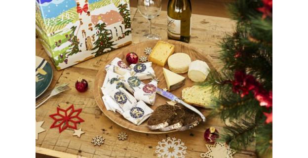 Calendrier de l'Avent 100% fromages. La boîte du fromager