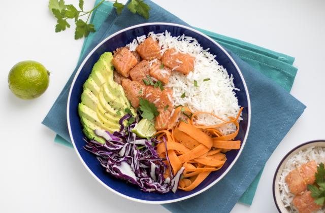 8 recettes de poke bowl healthy pour cet été