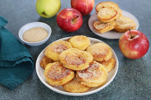 Beignets de pommes sans friture, une alternative plus saine aux traditionnels beignets frits !