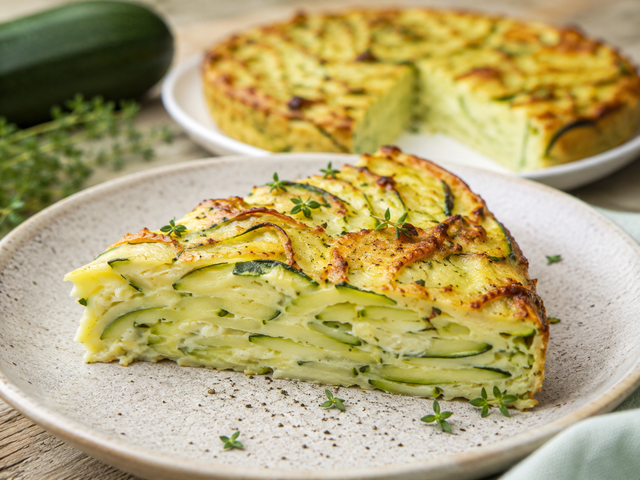 Gâteau invisible salé aux courgettes : la recette légère et gourmande parfaite pour le dîner