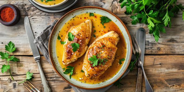 Blanc de poulet à la Dijonnaise : la recette facile et rapide à la moutarde