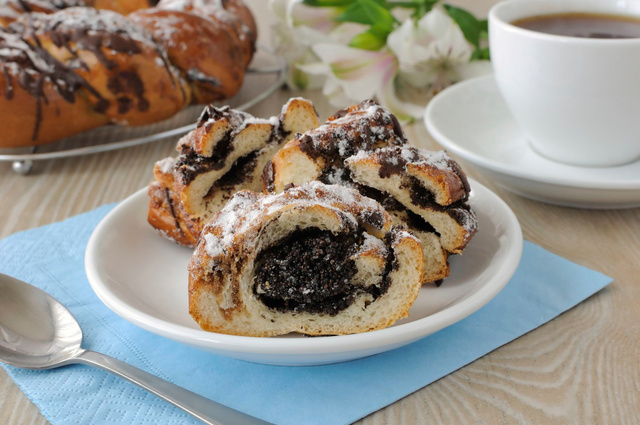 Makowiec ou brioche au pavot. 750g