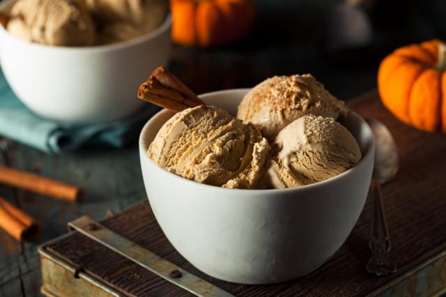 Pour halloween, seriez-vous prêt à tester la glace à la citrouille ?