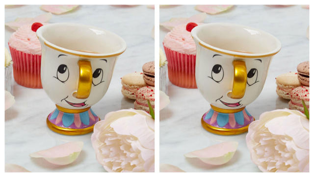 On veut absolument cette tasse La Belle et la Bête