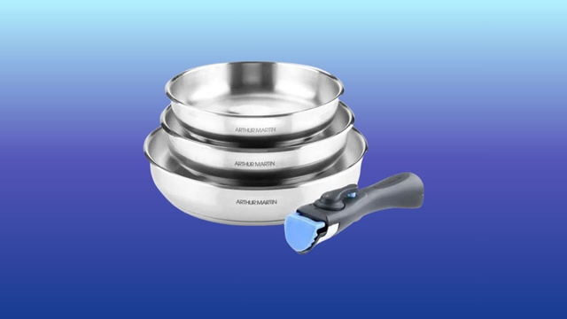 Équipez votre cuisine sans vous ruiner avec ce set de 3 poêles Arthur Martin à moitié prix sur Cdiscount