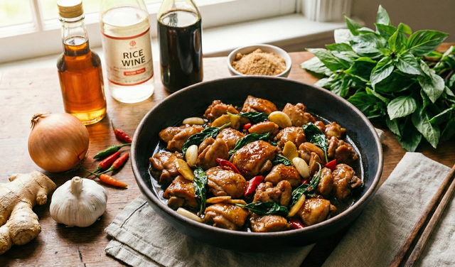 “Mortelle cette recette” : le poulet aux trois tasses de François-Régis Gaudry, addictif et inratable