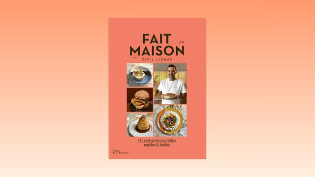 N°1 des ventes, le dernier livre de cuisine de Cyril Lignac à moins de 13 euros cartonne sur Amazon