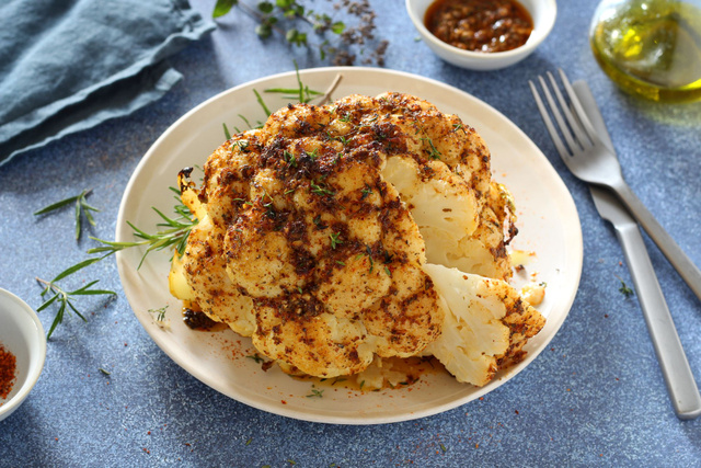 Le chou-fleur se marie bien avec le magret de canard. Silvia Santucci