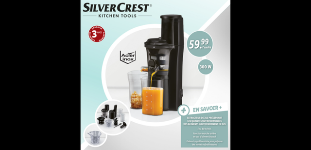 Faire le plein de vitamines avec cet ustensile à moins de 60 euros chez Lidl