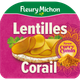 Fleury Tranches végé lentille corail curry cumin