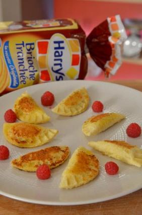 Recette Chaussons Aux Amandes A La Framboise En Video