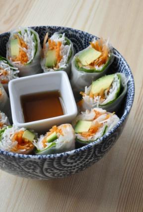 Recette Rouleaux De Printemps Avocat Crevettes En Pas A Pas