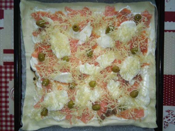 Recette Pizza Blanche Au Saumon Fume 750g