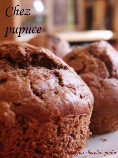 Recette Muffins Chocolat Pralin Sans Beurre Tres Faciles 750g