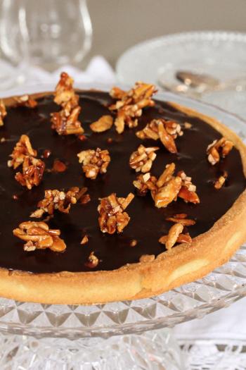 Recette Tarte A La Ganache Au Chocolat Au Lait D Amandes Et