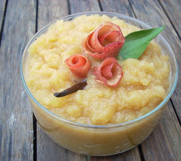 Recette Compote De Pommes Au Caramel Et Au Beurre Sale 750g