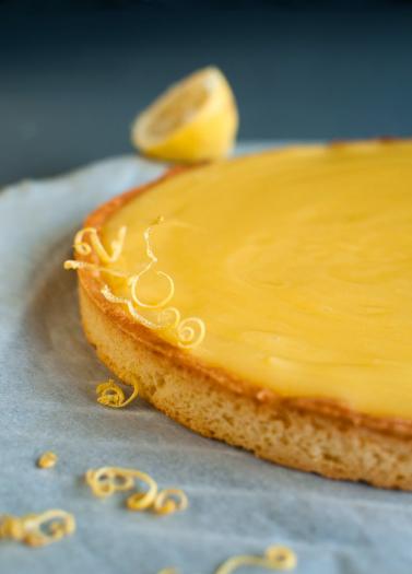 Recette Tarte Gourmande Au Citron Poudre D Amande Et Beurre