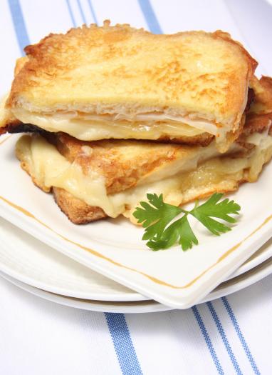 croque monsieur au maroilles fauquet et bacon