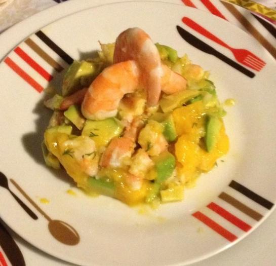 Recette Tartare Saumon Crevettes Mangue 750g