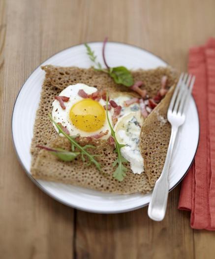 Recette Galette De Sarrasin Au Bresse Bleu Et Aux Lardons 750g