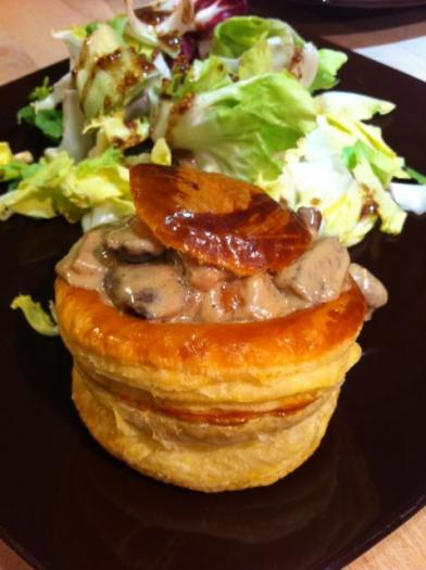 Recette Vol Au Vent Champignons Lardons 750g